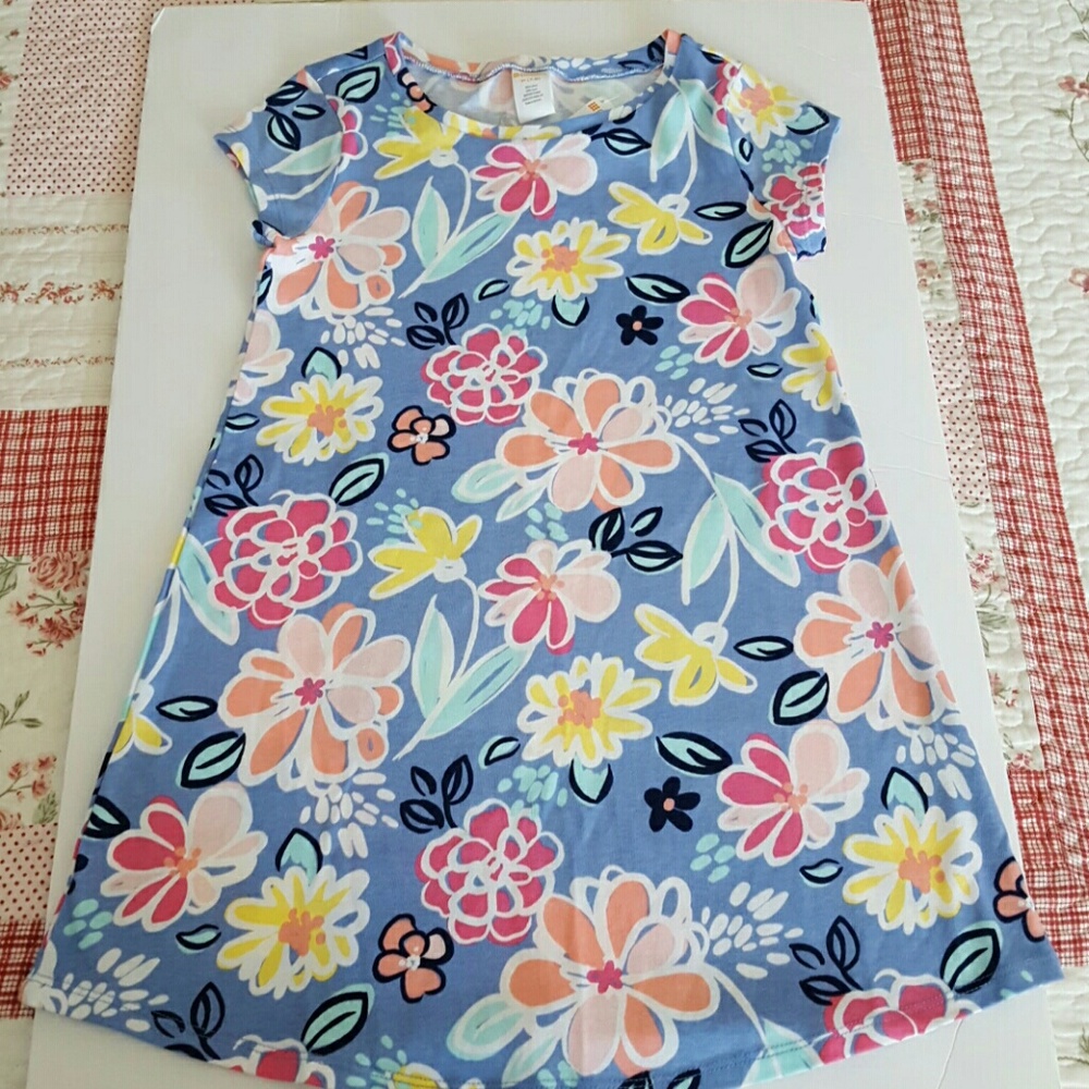NWT - Gymboree Girls Size 7-8 T-Shirt Dress